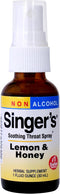 Herbs Etc. Singer's Saving Grace Lemon & Honey, Herbal Remedy Spray, 1 fl oz, Throat Relief