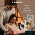 Rotating Makeup Organizer for Vanity, Spinning Cosmetics Storage Rack for Bathroom Countertop, Skincare Holder (1 Tier,