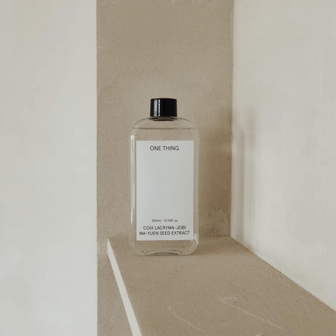 ONE THING Coix Seed Extract Toner 5.07 Fl Oz - Hydrating Exfoliating Extract for Dewy Skin, Dark Spots, Acne Scars