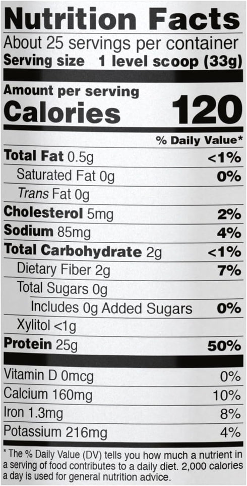 NOW Foods Whey Protein Isolate, 25 g With BCAAs, Creamy Chocolate Powder, 1.8-Pound Sports Nutrition
