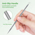 Pimple Popper Tool Kit, 5 Pcs Blackhead Remover Tool for Face, Stainless Steel Extraction Set