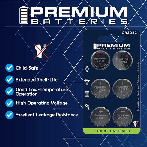 Premium CR1616 3V Lithium Coin Cell Battery - Japanese Engineered High Capacity (6 Pack)