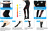 XUANSHOW 20-30mmHg Compression Pantyhose for Women, Medical Compression Stockings, High Waist Opaque Compression Tights