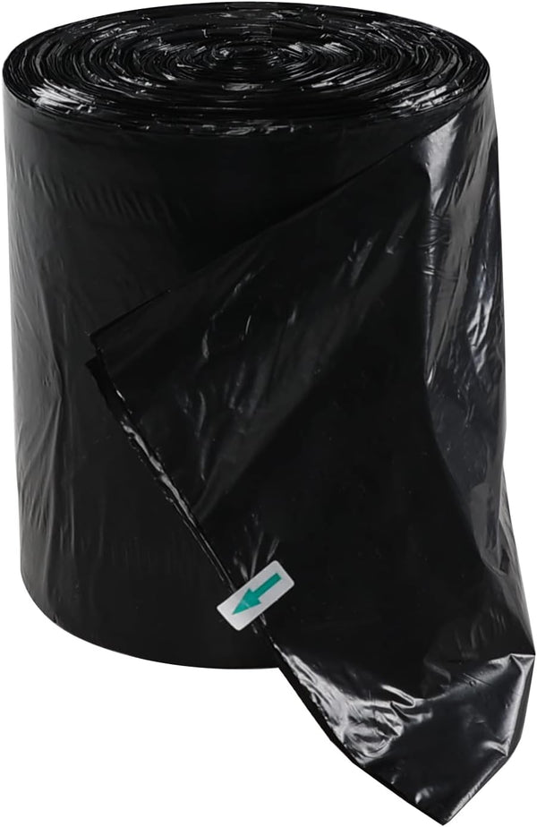 18 Gallon Large Black Trash Bags, 1 Roll/100 Counts