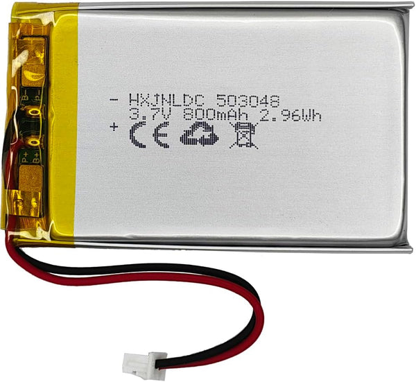 DC 3.7V 800mAh 503048 Rechargeable Lithium Polymer Battery for DIY Electronic Products