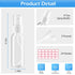 Spray Bottles, 2oz Clear Empty Fine Mist Plastic Mini Travel Bottle Set with Funnels & Labels (6 Pack)