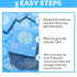 Patchology Iced Cooling Under Eye Mask Patches with Peptides, Cloudberry Oil, Bakuchiol, 5 Pair