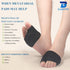 3 Pairs of Metatarsal Pads, Ball of Foot Cushions for Pain Relief of Bunions & Morton's Neuroma, Large, Black