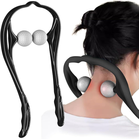 Deep Tissue Neck Massager for Pain Relief, Shiatsu Shoulder Massager for Neck, Shoulders, Leg