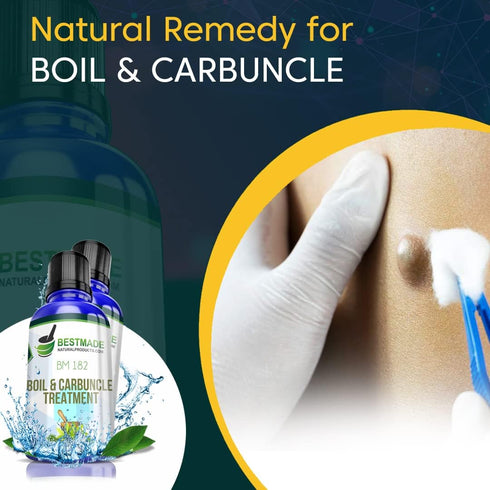 Boil & Carbuncle B, Maximum Strength Natural Drops for Boils (Liquid)