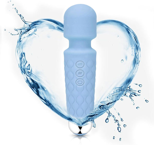 Kverg Travel Portable Handheld Wand Massager for Deep Tissue Pain Relief for Shoulder