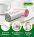 Hommaly 2.6 240 6-10 2-2.6 Gallon pcs Small Silver Gray Trash Bags, Strong Garbage Bags, Bathroom Trash Can Bin Liners