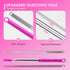 Microfiber Dusters for Cleaning,14PCS Feather Dusters with Extension Pole,Bendable Washable and Extendable Duster for High Ceilings, Fans and Blinds House Cleaning Kit Pink Gift for Women by ThinkLearn