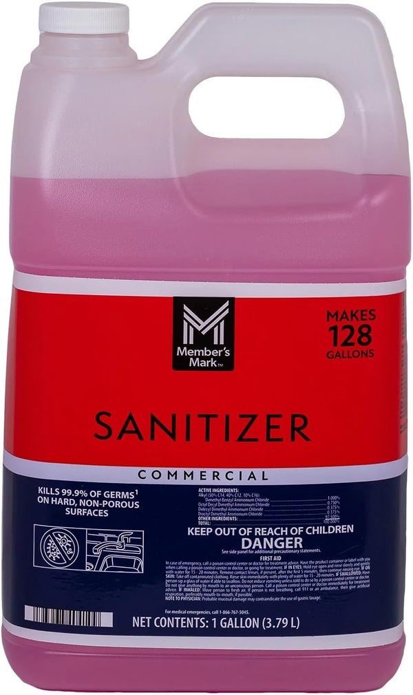 MEMBERS MARK Commercial Sanitizer (128 oz.) - 2 Pack