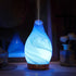 inrorans 160ml 7 Essential Oil Diffuser, Art Glass Ultrasonic Aromatherapy Diffuser for Home with Intermittent Mist
