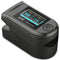 Pulse Oximeter Fingertip, Portable Blood Oxygen Saturation Monitor for Heart Rate and SpO2 Level (BLACK)