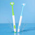 Wanmu 2Pcs 3 360 Sided Autism Toothbrush, U-Shaped Oral Teeth Cleaning Design Kids Toothbrush for Adult, Toddler, Soft