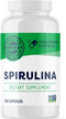 Vimergy Natural Spirulina Capsules, Super Greens Supplement, Non-GMO, Vegan, 180 Ct, USA Grown
