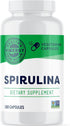 Vimergy Natural Spirulina Capsules, Super Greens Supplement, Non-GMO, Vegan, 180 Ct, USA Grown