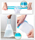 4 Gallon Small White Strong Drawstring Trash Bags, 100 Counts, Garbage Bags for Bathroom, Bedroom, Office