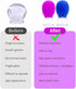 LQMBABY Set Face-8 Vacuum Cupping for Pcs Rubber Vacuum Face Suction Cup Facial Cupping Tools Kit for Skin Back Neck