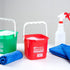 Restaurantware RW Clean 3 Quart Cleaning Bucket, Red Plastic Utility Bucket for Home or Commercial Use