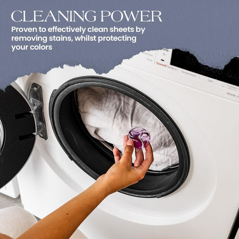 MNML 30ct Chamomile Laundry Pods designed for Sleep & Calm, Eco-Friendly Natural Laundry Detergent Pods for Sensitive