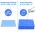 YoleShy 72 Pack Sponges Kitchen Natural Compressed Cellulose Sponges Bulk Non Scratch for Household Cookware Bathroom