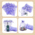 QIANHAILIZZ 5 x 7 Inch 100 Liac Butterfly Organza Jewelry Gift Pouch, Candy Pouch Drawstring Wedding Favor Bags