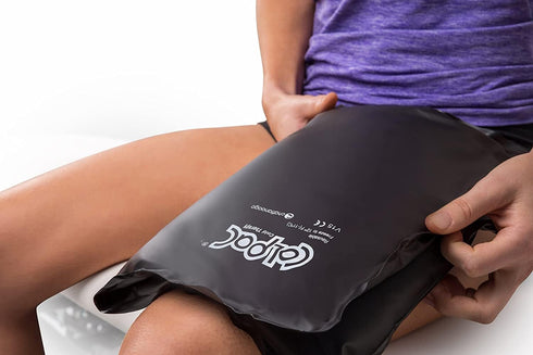 Chattanooga ColPac - Reusable Gel Ice Pack, Oversize Black Polyurethane for Cold Therapy