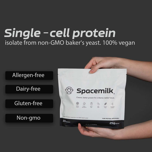 Single Cell Protein Powder - Unflavored, Vegan Complete Protein, Allergen Free, Soy Free, Gluten Free, Keto, Non GMO
