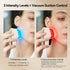 Ihelol 7 3 Color Neck Face Massager, Facial Massager with Suction Function, Face Sculpting Tool with Intensity Level