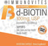 High Dose Biotin (as d-Biotin, USP) 100mg, 90 Capsules, High Potency