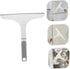 Glass Shower Door Tile Cleaner - Window Squeegee for Car Windshield, Home Glass Door, Plastic Household Wipers