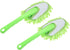 MECCANIXITY Microfiber Chenille Duster, Washable Cleaning Brush for Home, Kitchen, Office, Pack of 2, Green