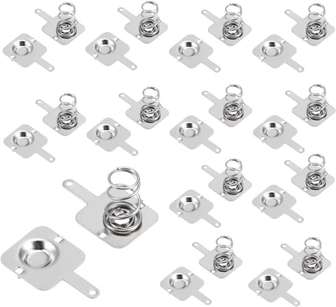 20 Pairs Battery Springs AA Battery Negative to Positive Conversion Spring Contact