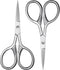 Professional Grooming Scissors - Small Stainless Steel Scissors for Hair, Eyebrow, Mustache Trimming