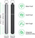Airtight Aluminum Metal Storage Tube(3 Packs), Cute Small Pill Box Case Waterproof and Smell Proof Metal Tube Container Holder with Keychain, Fit in Pocket Purse Portable for Travel and Outdoors