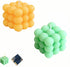 SAYUANVA Cube Bubble Candle, Soy Wax Scented Candles with Plant Essential Oils, Decorative