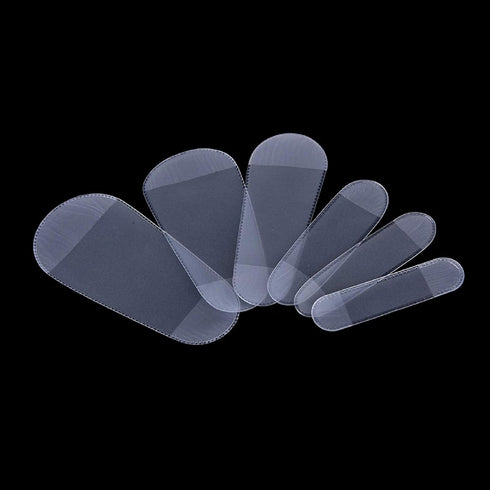 6Pcs Makeup Brush Guards, Dustproof Cosmetic Protectors Cover for Portable Makeup Brush Bristles