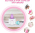 Set Menstrual Cup Kit, YTYOMUR Menstrual Cup with Two Reusble Period Cups, Compact Design - Easy to Hide to Avoid