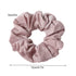 Ivyu Silk Satin Scrunchies, No Crease Hair Ties for Women, Thick Ponytail Holders with Soft Elastic Bands