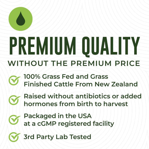 Beef Organ Supplement - Grass Fed 7 Beef Organs Complex from New Zealand - Non-GMO, No Fillers, Hormone & Antibiotic