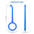 DLENP 25PCS Aligner Remover Tool, 5 Colors Clear Aligner Removal Tool for Invisalign Removable Retainers and Braces