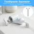 HekouJiub 4Pcs Metal Tube Squeezer, Stainless Steel Toothpaste Squeezer - Roller Tube Key for Daily Living Squeezing