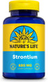 NATURE'S LIFE Strontium Citrate 680mg, Chelated Supplement, 30 Servings, 60 Vegetarian Tablets