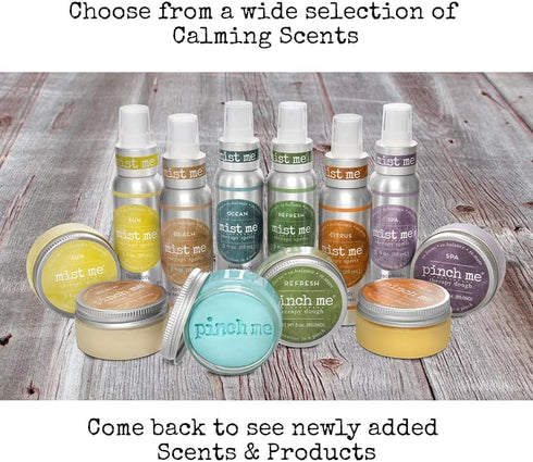 Pinch 10 Me Therapy Dough - Holistic Aromatherapy Stress Relieving Putty - Ounce Happy Scent