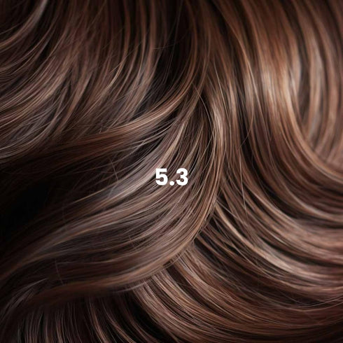 Naturigin Permanent Hair Color, 5.3 Warm Brown, Ammonia Free, 100% Gray Coverage, Vegan, 1 Pack