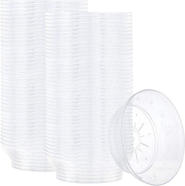 PLASTICPRO 10 oz Premium Heavy Weight Crystal Clear Disposable Soup Bowls, Pack of 40