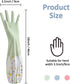 3pcs Dishwashing Cleaning Gloves, Waterproof Reusable Kitchen Long Gloves, Latex-Free Household Gloves for Laundry, Cleaning, Working, Gardening